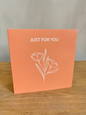 Just for You card