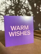 Warm Wishes card